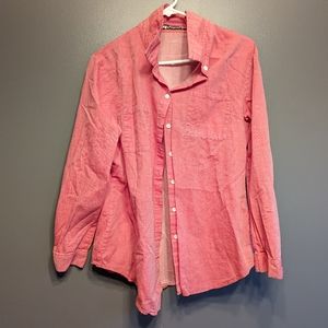 Women's dress top button up